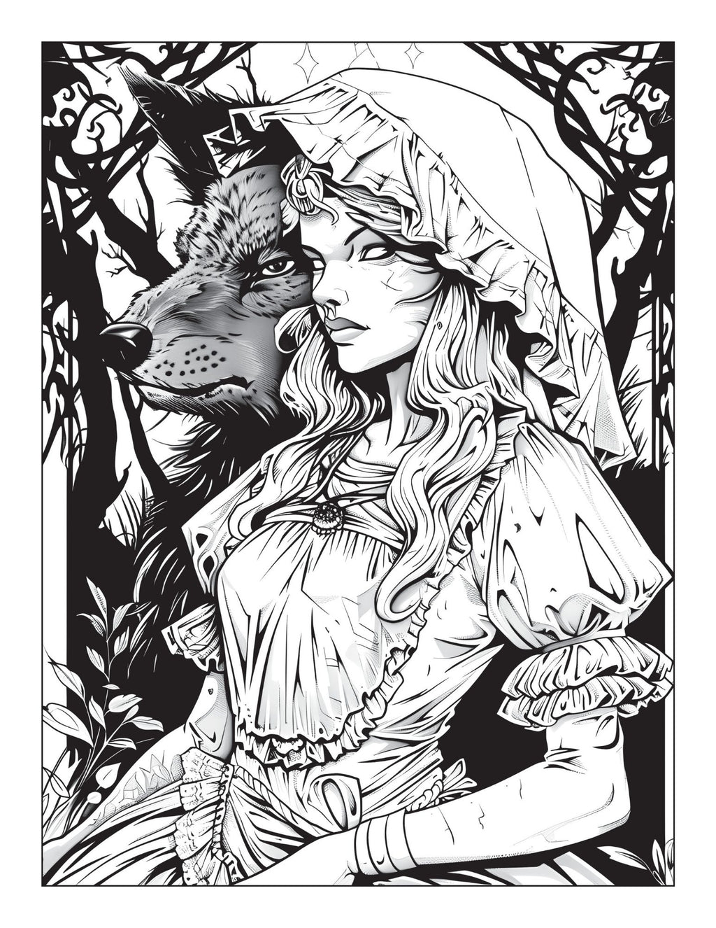 Scary Coloring Book for Adults – Dark Horror Monsters, Creepy Skulls & Terrifying Scenes