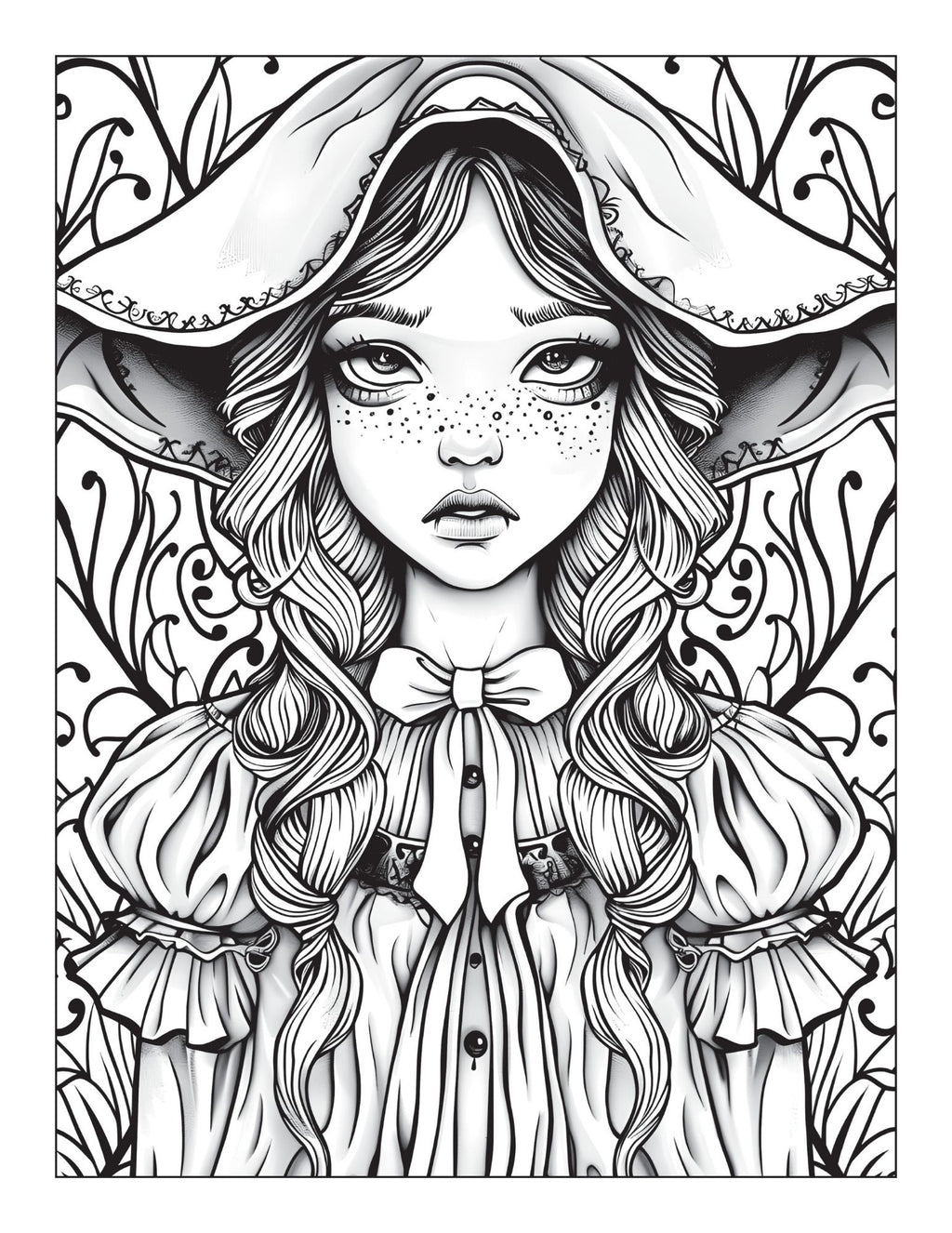 Scary Coloring Book for Adults – Dark Horror Monsters, Creepy Skulls & Terrifying Scenes