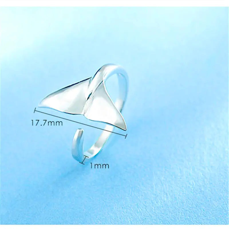 S925 Sterling Mermaid Tail Band