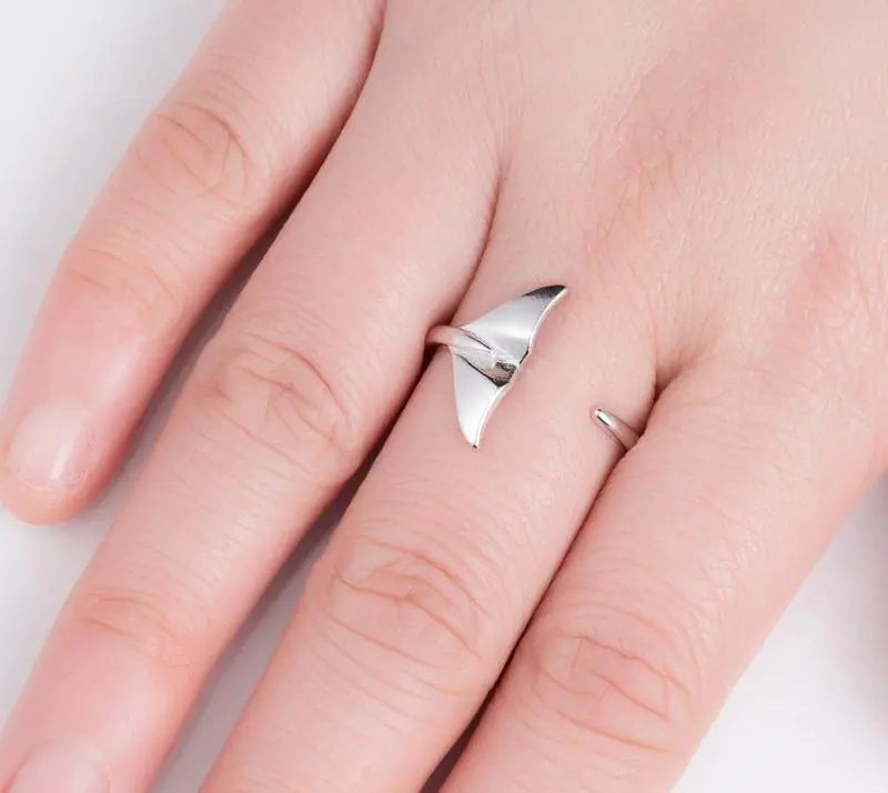 S925 Sterling Mermaid Tail Band